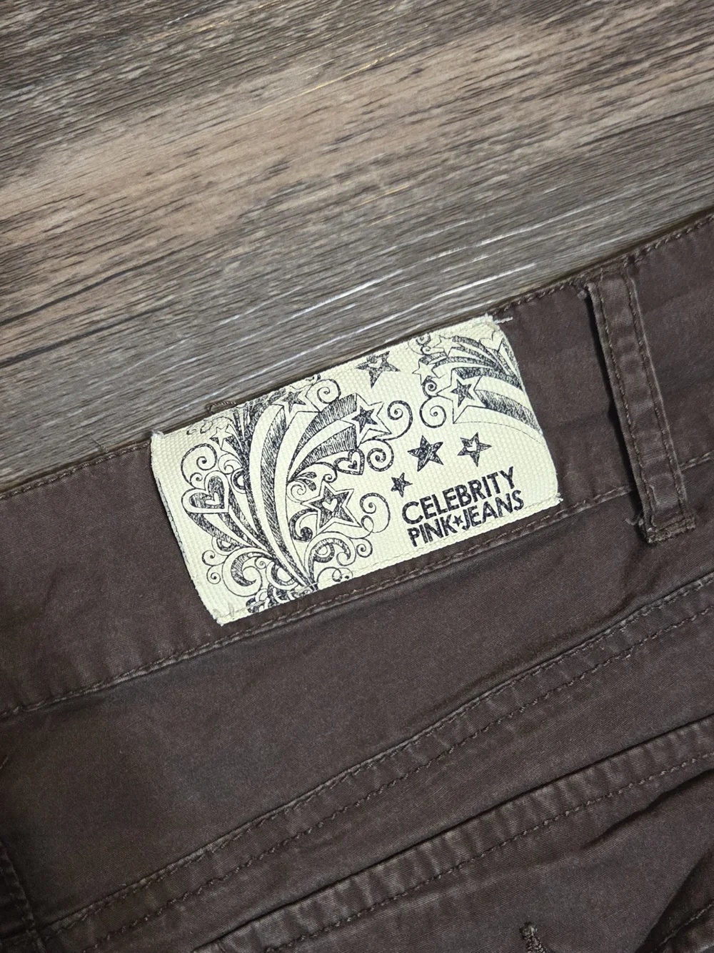 Y2K Brown Low Rise Shorts
